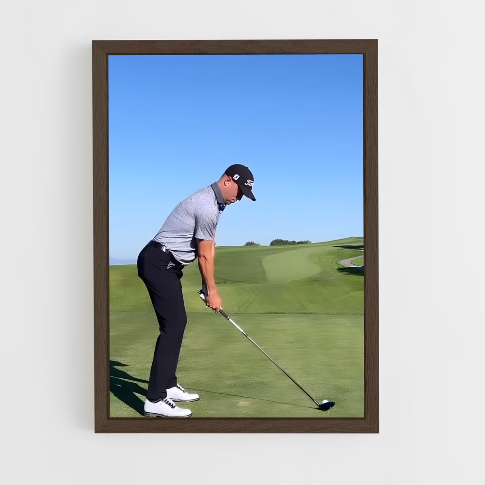 Poster Swing de Justin – affiche Golf (vue 5)